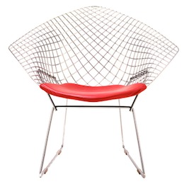 Bertoia Small Diamond Chair
Designed By Harry Bertoia, 1952