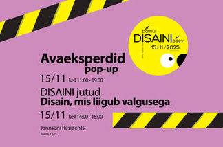 Avaeksperdid pop-up Pärnu DISAINI päeval|escape} Avaeksperdid pop-up Pärnu DISAINI päeval