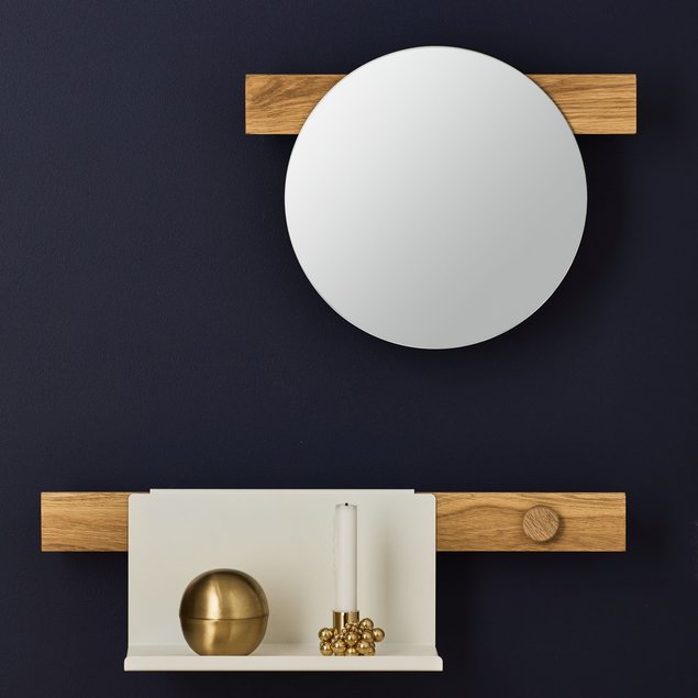 Flex sarja riiuliplaat koos magnetiga kinnituva peegli ja riiuliga / Gejst Alkuperä: elkemoobel.ee