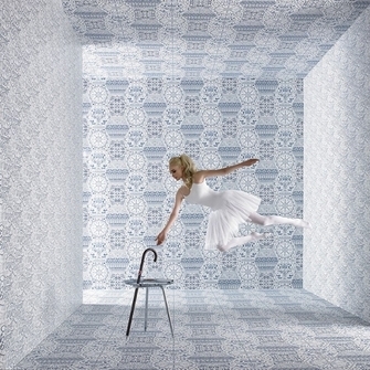  Seinakate disainer Marcel Wanders i Illusioonide sarjast, 
10 m x 0,52 m rull,
materjal: non-woven ehk liim seina.   Alkuperä:  www.tapeedid.ee  